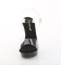 Cargar imagen en el visor de la galería, Tacones Fabulicious COCKTAIL-508 - Transparente / Negro