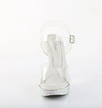 Load image into Gallery viewer, Tacones Fabulicious COCKTAIL-508DM Transparente Plata
