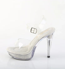 Load image into Gallery viewer, Tacones Fabulicious COCKTAIL-508SRSI Transparente Plata
