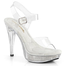 Load image into Gallery viewer, Tacones Fabulicious COCKTAIL-508SRSI Transparente Plata
