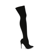 Cargar imagen en el visor de la galería, Tacones Pleaser COURTLY-3005 Negro Nylon