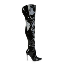Load image into Gallery viewer, Tacones Pleaser COURTLY-3012 Negro Charolent