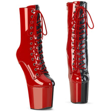 Cargar imagen en el visor de la galería, Tacones Pleaser CRAZE-1040TT Rojo Negro Charol