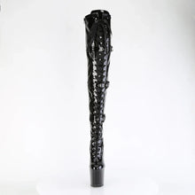 Cargar imagen en el visor de la galería, Tacones Pleaser CRAZE-3028 Negro Str. Charol