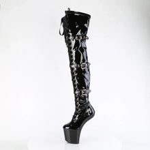 Cargar imagen en el visor de la galería, Tacones Pleaser CRAZE-3028 Negro Str. Charol