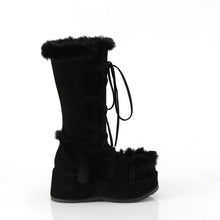 Load image into Gallery viewer, Botas Demonia CUBBY-311 Negro Ante vegano