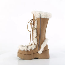 Cargar imagen en el visor de la galería, Botas Demonia CUBBY-311 Camel Ante vegano