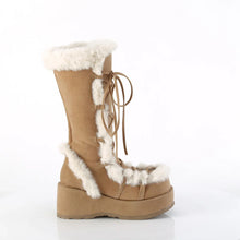 Cargar imagen en el visor de la galería, Botas Demonia CUBBY-311 Camel Ante vegano