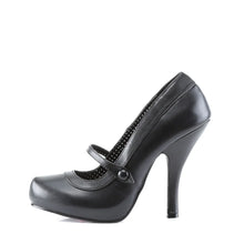 Cargar imagen en el visor de la galería, Tacones Pin Up Couture CUTIEPIE-02 Negro Pu