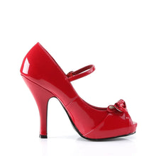Cargar imagen en el visor de la galería, Tacones Pin Up Couture CUTIEPIE-08 Rojo Charol