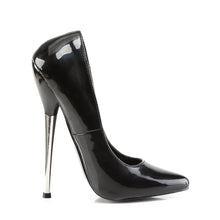 Load image into Gallery viewer, Tacones Devious DAGGER-01 Negro Charol