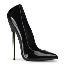 Load image into Gallery viewer, Tacones Devious DAGGER-01 Negro Charol