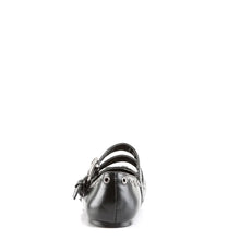 Load image into Gallery viewer, Zapatos planos Demonia DAISY-03 Negro Piel vegana