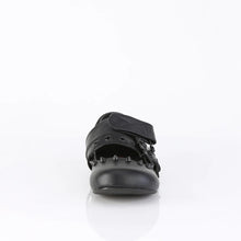 Carregar imagem no visualizador da galeria, Zapatos planos Demonia DAISY-08 Negro Piel vegana