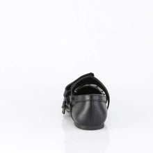 Carregar imagem no visualizador da galeria, Zapatos planos Demonia DAISY-08 Negro Piel vegana