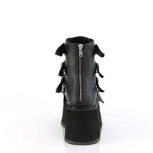 Cargar imagen en el visor de la galería, Botines Demonia DAMNED-105 Negro Piel vegana