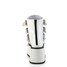 Cargar imagen en el visor de la galería, Botines Demonia DAMNED-105 Blanco Holo Pat
