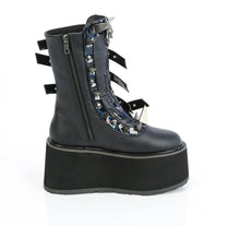 Carregar imagem no visualizador da galeria, Botas Demonia DAMNED-156 Negro Piel vegana