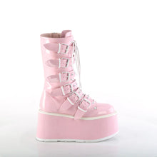 Cargar imagen en el visor de la galería, Botas Demonia DAMNED-225 B. Rosa Holo Pat