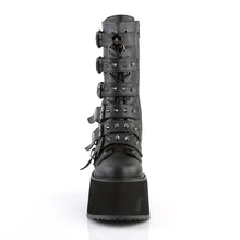 Carregar imagem no visualizador da galeria, Botas Demonia DAMNED-225 Negro Piel vegana
