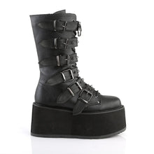 Carregar imagem no visualizador da galeria, Botas Demonia DAMNED-225 Negro Piel vegana