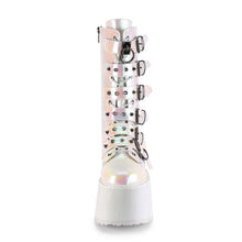 Carregar imagem no visualizador da galeria, Botas Demonia DAMNED-225 Pearl Iridescent Piel vegana