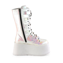 Carregar imagem no visualizador da galeria, Botas Demonia DAMNED-225 Pearl Iridescent Piel vegana