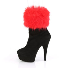 Load image into Gallery viewer, Tacones Pleaser DELIGHT-1000 Negro Faux Suede