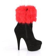 Load image into Gallery viewer, Tacones Pleaser DELIGHT-1000 Negro Faux Suede