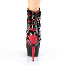 Carregar imagem no visualizador da galeria, Tacones Pleaser DELIGHT-1012 Negro Rojo Charol