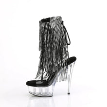 Load image into Gallery viewer, Tacones Pleaser DELIGHT-1017RSF Transparente Negro