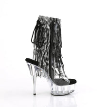 Load image into Gallery viewer, Tacones Pleaser DELIGHT-1017RSF Transparente Negro