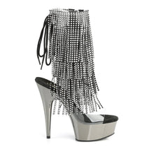 Carregar imagem no visualizador da galeria, Tacones Pleaser DELIGHT-1017RSF Transparente Negro Dark