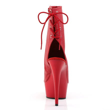 Cargar imagen en el visor de la galería, Tacones Pleaser DELIGHT-1018 Rojo Piel Sintética