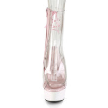 Cargar imagen en el visor de la galería, Tacones Pleaser DELIGHT-1018C Transparente Opal Purpurina
