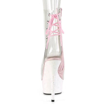 Cargar imagen en el visor de la galería, Tacones Pleaser DELIGHT-1018C Transparente Opal Purpurina