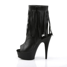 Load image into Gallery viewer, Tacones Pleaser DELIGHT-1019 Negro Piel Sintética