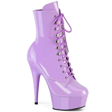 Cargar imagen en el visor de la galería, Tacones Pleaser DELIGHT-1020 Lavanda Charol