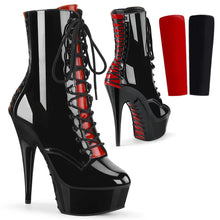 Cargar imagen en el visor de la galería, Tacones Pleaser DELIGHT-1020FH Negro Charol