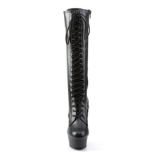 Cargar imagen en el visor de la galería, Tacones Pleaser DELIGHT-2023 Negro Str Piel