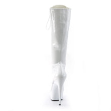 Cargar imagen en el visor de la galería, Tacones Pleaser DELIGHT-2023 Blanco Str Charol