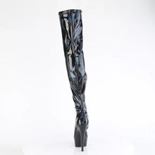 Load image into Gallery viewer, Tacones Pleaser DELIGHT-3000HWR Negro Hologram Charol