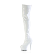Load image into Gallery viewer, Tacones Pleaser DELIGHT-3000HWR Blanco Hologram Charol