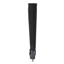Load image into Gallery viewer, Tacones Pleaser DELIGHT-3002-1 Negro Stretch Knit