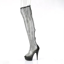 Carregar imagem no visualizador da galeria, Tacones Pleaser DELIGHT-3009 Negro Faux Suede