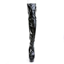 Load image into Gallery viewer, Tacones Pleaser DELIGHT-3011 Negro Str. Charol