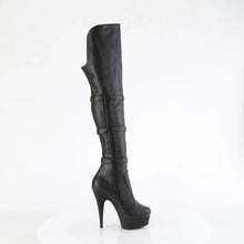 Carregar imagem no visualizador da galeria, Tacones Pleaser DELIGHT-3018 Negro Str. Piel