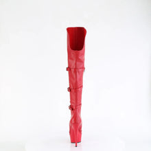 Load image into Gallery viewer, Tacones Pleaser DELIGHT-3018 Rojo Str. Piel
