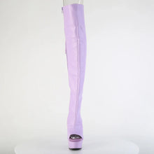 Load image into Gallery viewer, Tacones Pleaser DELIGHT-3019 Lavanda Piel Sintética