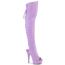 Load image into Gallery viewer, Tacones Pleaser DELIGHT-3019 Lavanda Piel Sintética